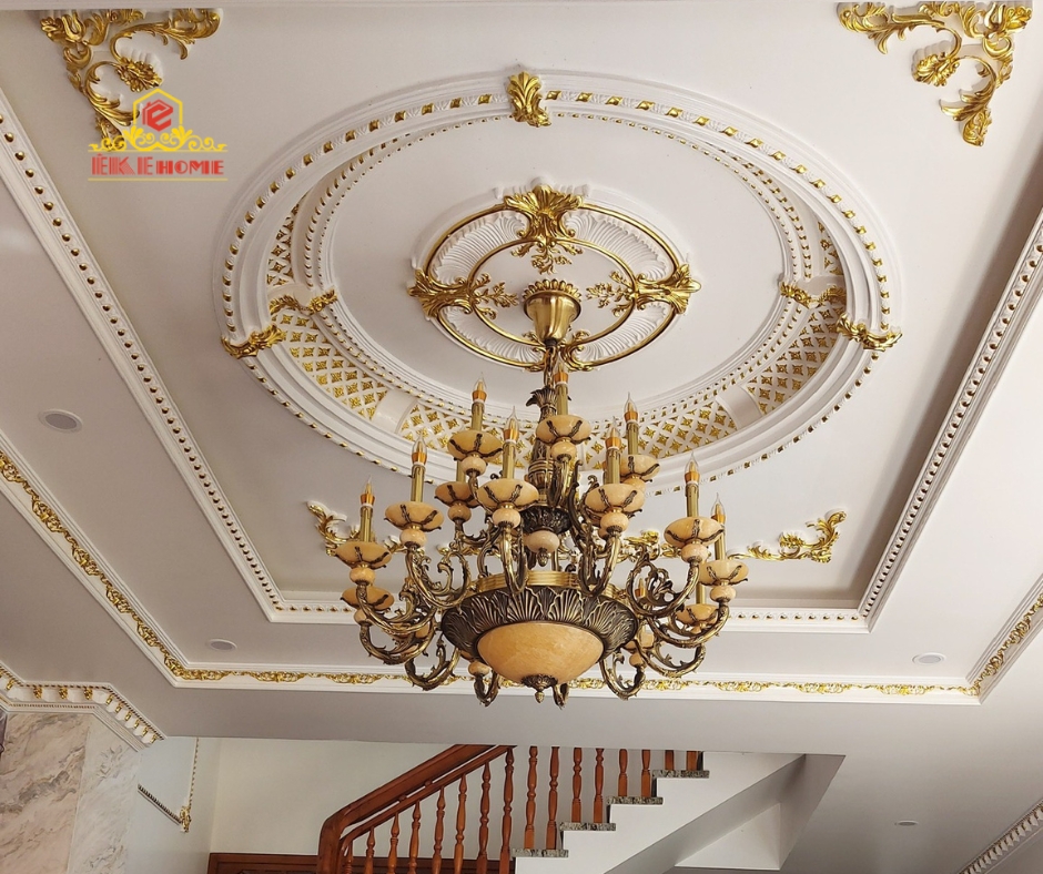 Thi công nhà dát vàng tại Quảng Ngãi