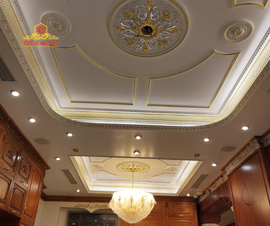 Thi công nhà dát vàng tại Quảng Ngãi